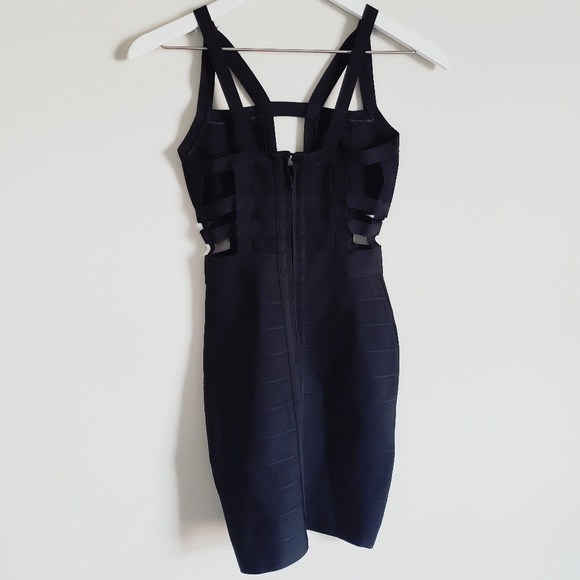 Backless Cut Out Sleeveless Bandage Dress - Sm - Picture 2 of 8